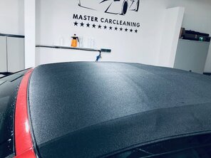 Nach der Profi Verdeckaufbereitung bei Master Carcleaning