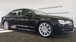 Komplettreinigung eines Audi A8 nach Unfallinstandsetzung in Gütersloh