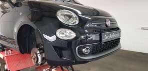 Reifendemontage Fiat 500