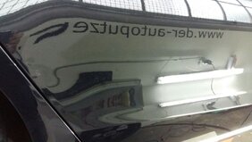 Preiswerte Smartrepair Arbeit am Autolack