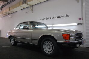 Classic Car Mercedes Benz SL 380 aus Gütersloh: Lackdefekte beheben