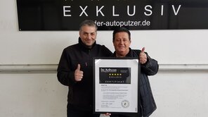 Suat aus Rheinland-Pfalz lernte beim Autoputzer Smatrepair & Co.