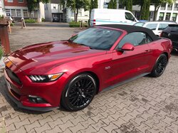 Ford Mustang Cabriolet - Lackservice - mehr Glanz & Lackschutz