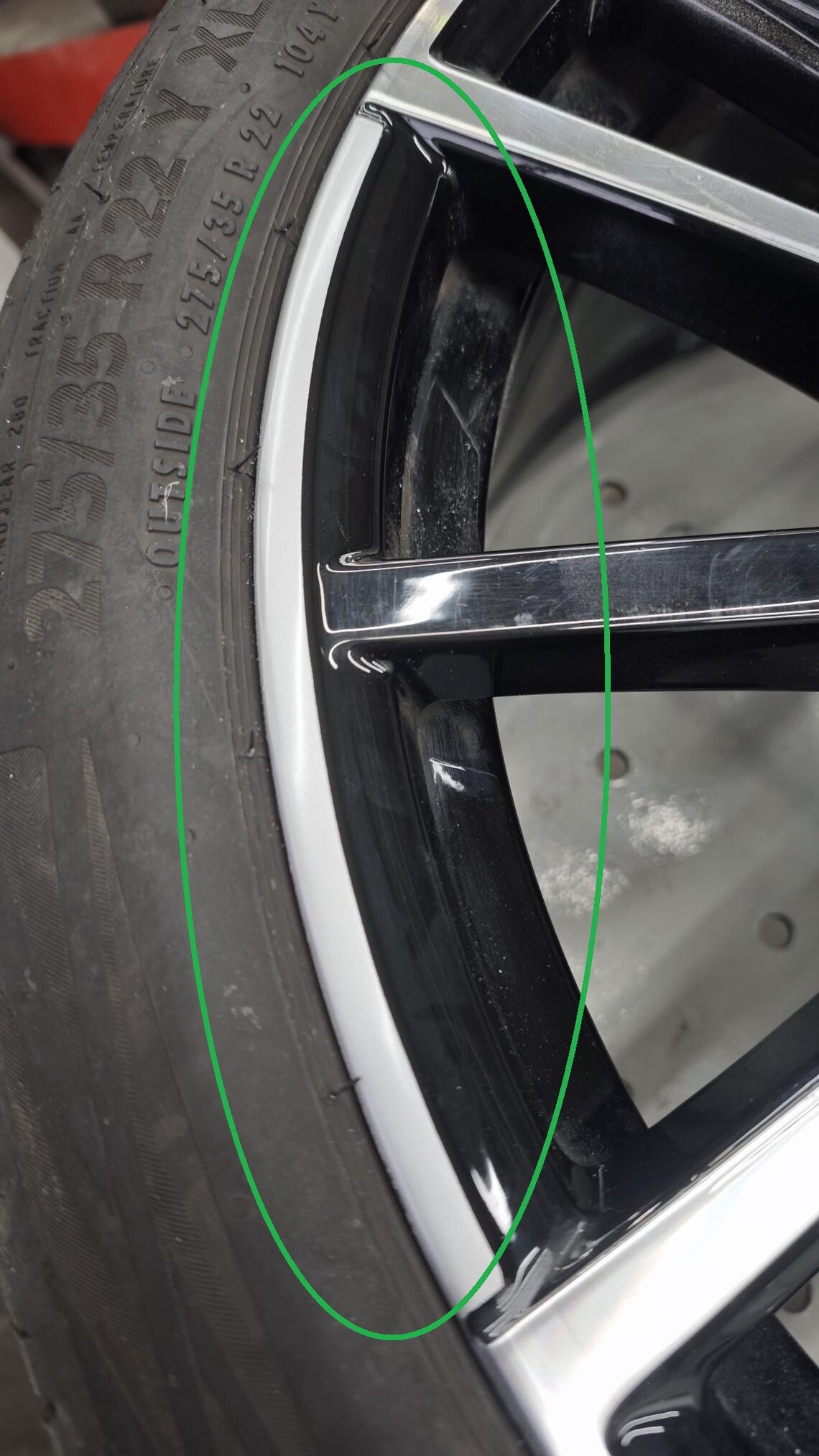 BMW X5 Alufelge nach Reparatur