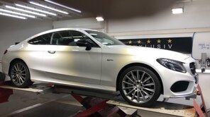 C 43 AMG nach Komplettaufbereitung + Smartrepair der AMG Felgen