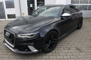 Audi RS6 vor der Lackkorrektur und Lackveredelung.