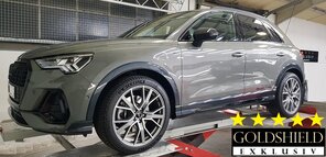 Audi Q3 Jahreswagen sollte mit Keramik beschichtet werden, für besseren Lackschutz