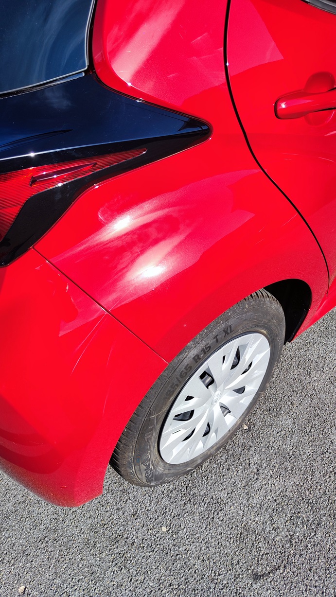 Leasingfahrzeug aus Verl mit behobenem Schaden