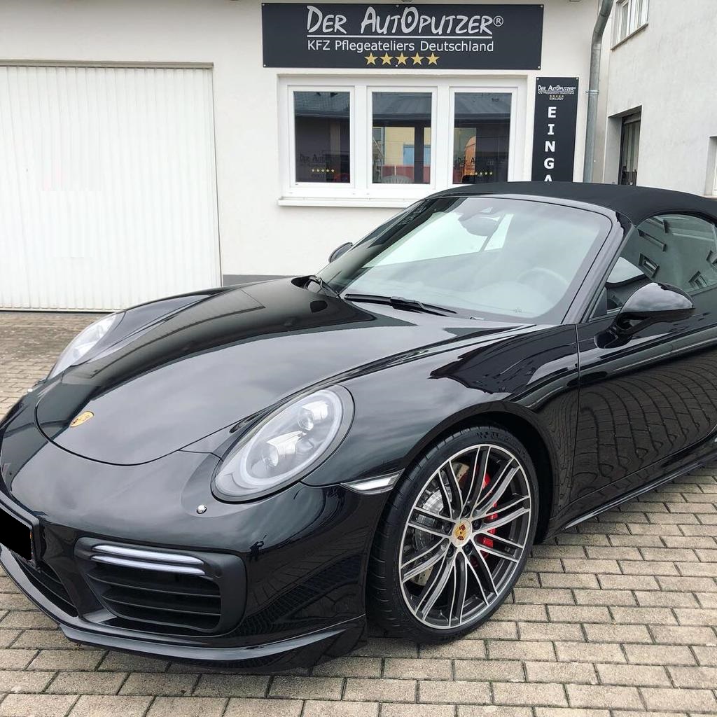 Porsche Cabriolet Ceramic Versiegelung von Oberflächen in Heidelberg